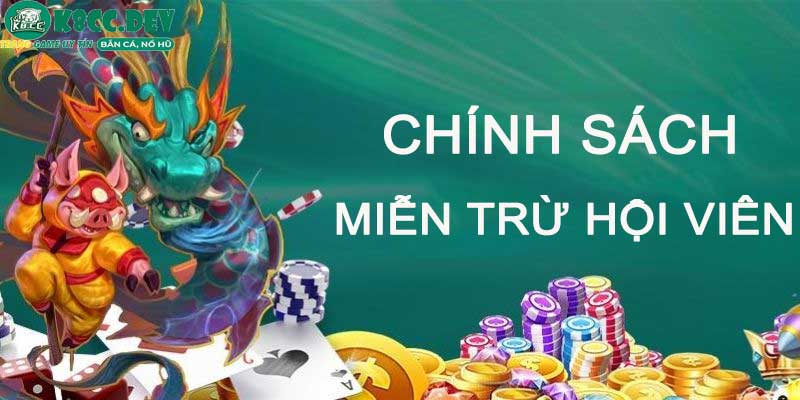 Miễn trừ trách nhiệm cho các hội viên tại K8cc