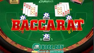 Game bài Baccarat