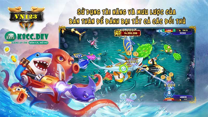 Điểm nổi bật cổng game bắn cá 123vn