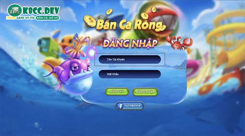 Truy cập tạo tài khoản tại cổng game