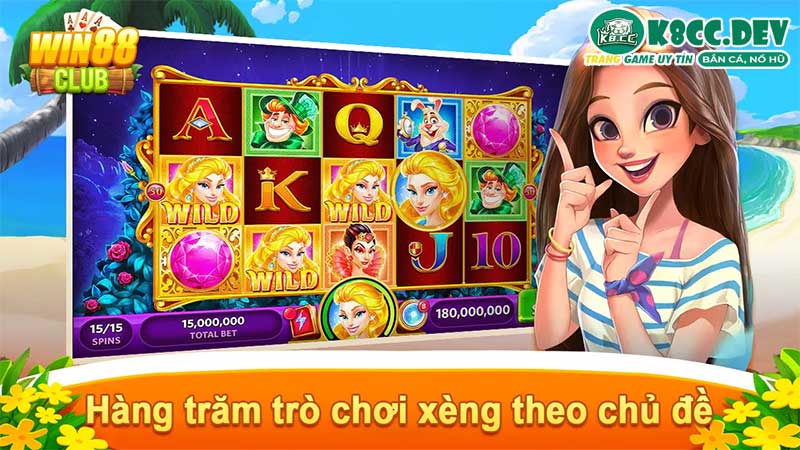 Nhiều trò chơi hấp dẫn cho người chơi lựa chọn